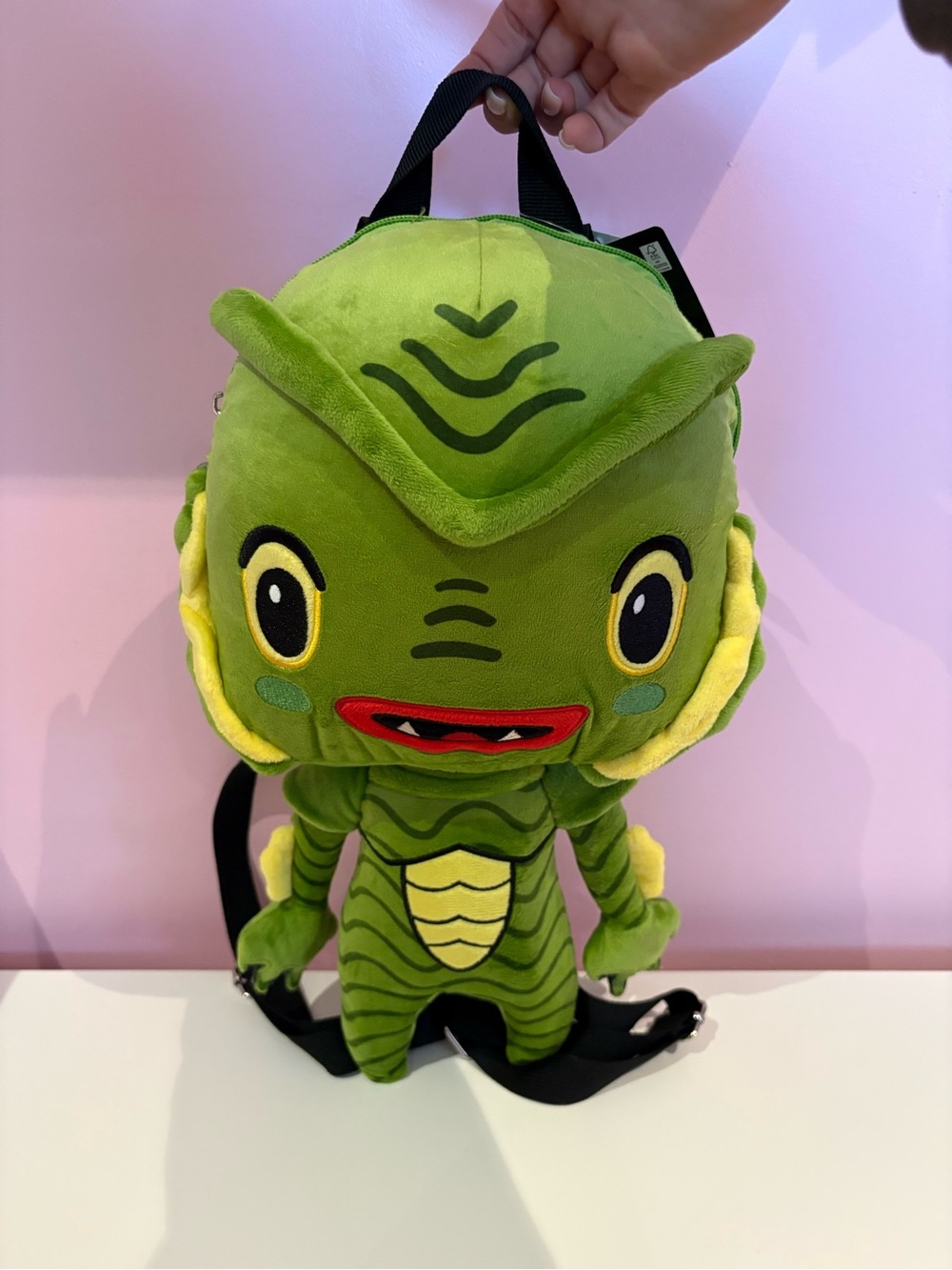 Universal Monsters Creature From The Black Lagoon Plush Mini Backpack BNWT 💚🎒